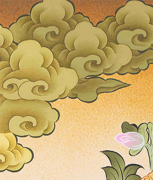 Red Amitayus Buddha | Art Painting