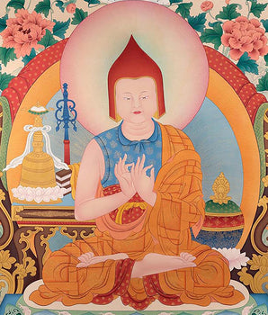 Kadampa Master With Others | High Quality Digital Print
