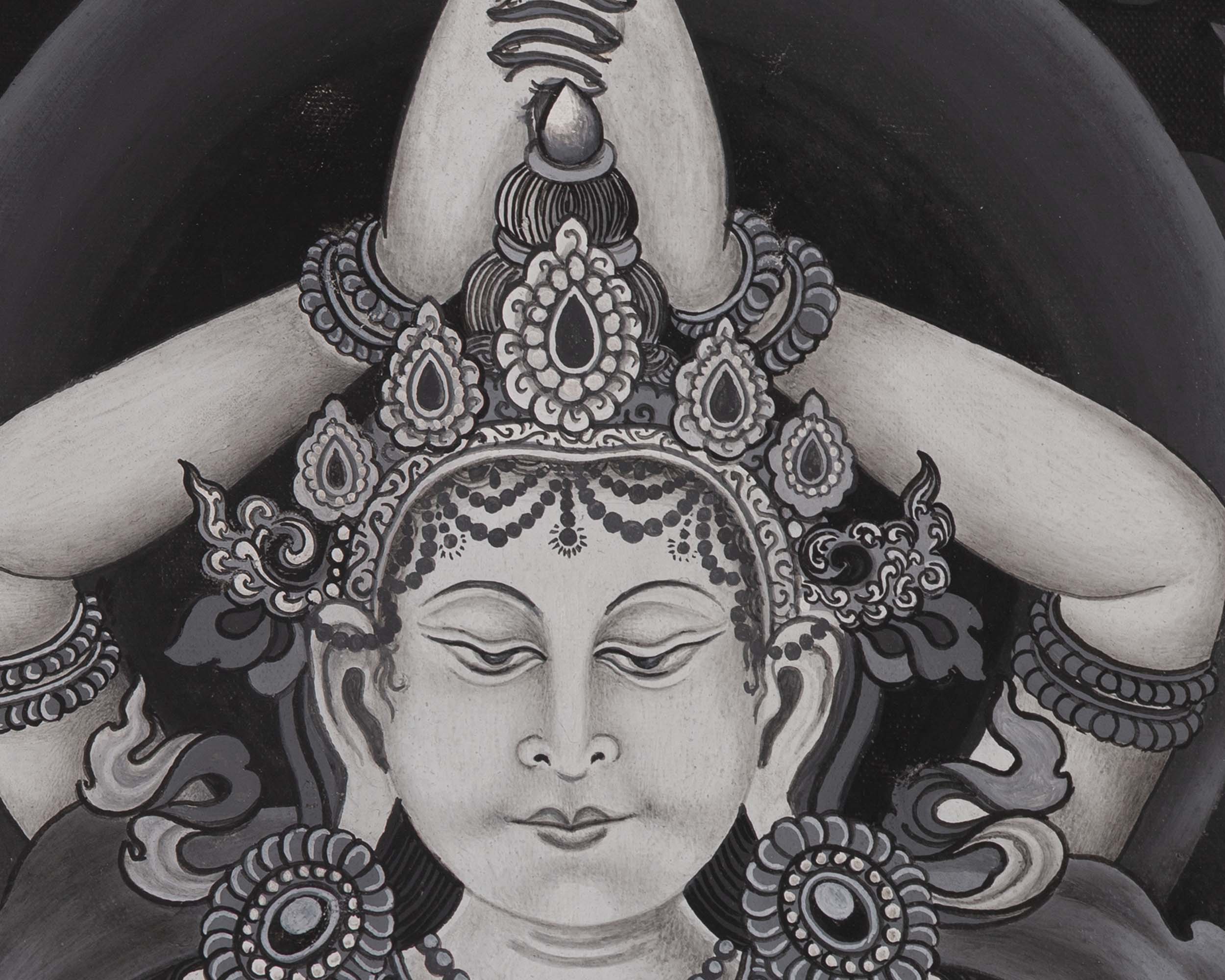 Manjushree Namsangiti Thagnka |  Buddhist Art