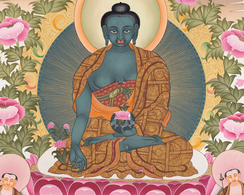 Gold Medicine Buddha | Sacred Healing Buddha