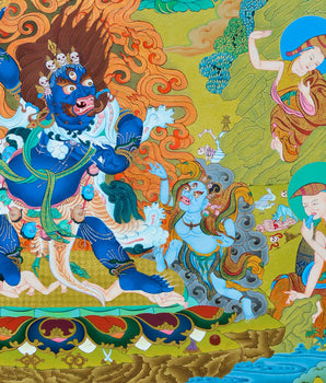 Senge Dradog | Guru Rinpoche Manifestation | Roaring Lion