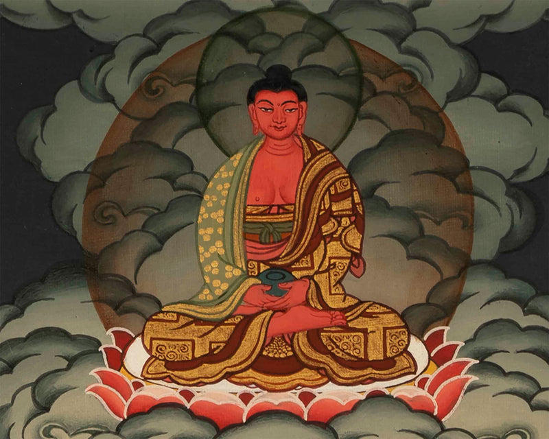 Green Tara Thangka | Female Bodhisattva Wall hanging Painting