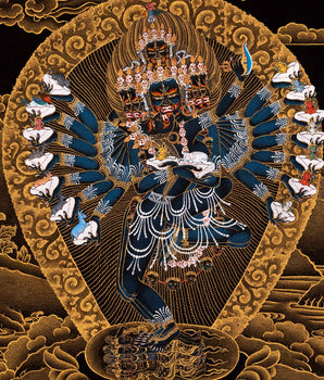 Hevajra Tantra Thangka | Sacred Art for Daily Practice