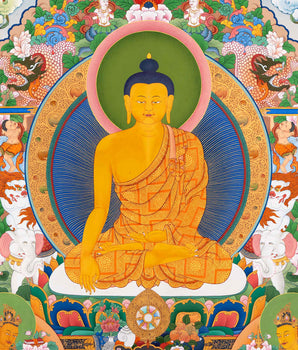 Shakyamuni Buddha Print | Traditional Buddhist Art