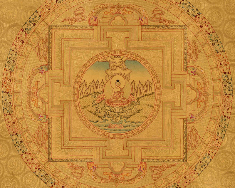Shakyamuni Mandala Thangka |  Wall Hanging Decoration