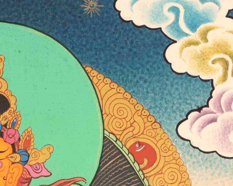 Namtose Thangka Painting |  Tibetan Buddhism Art | Wall Decors