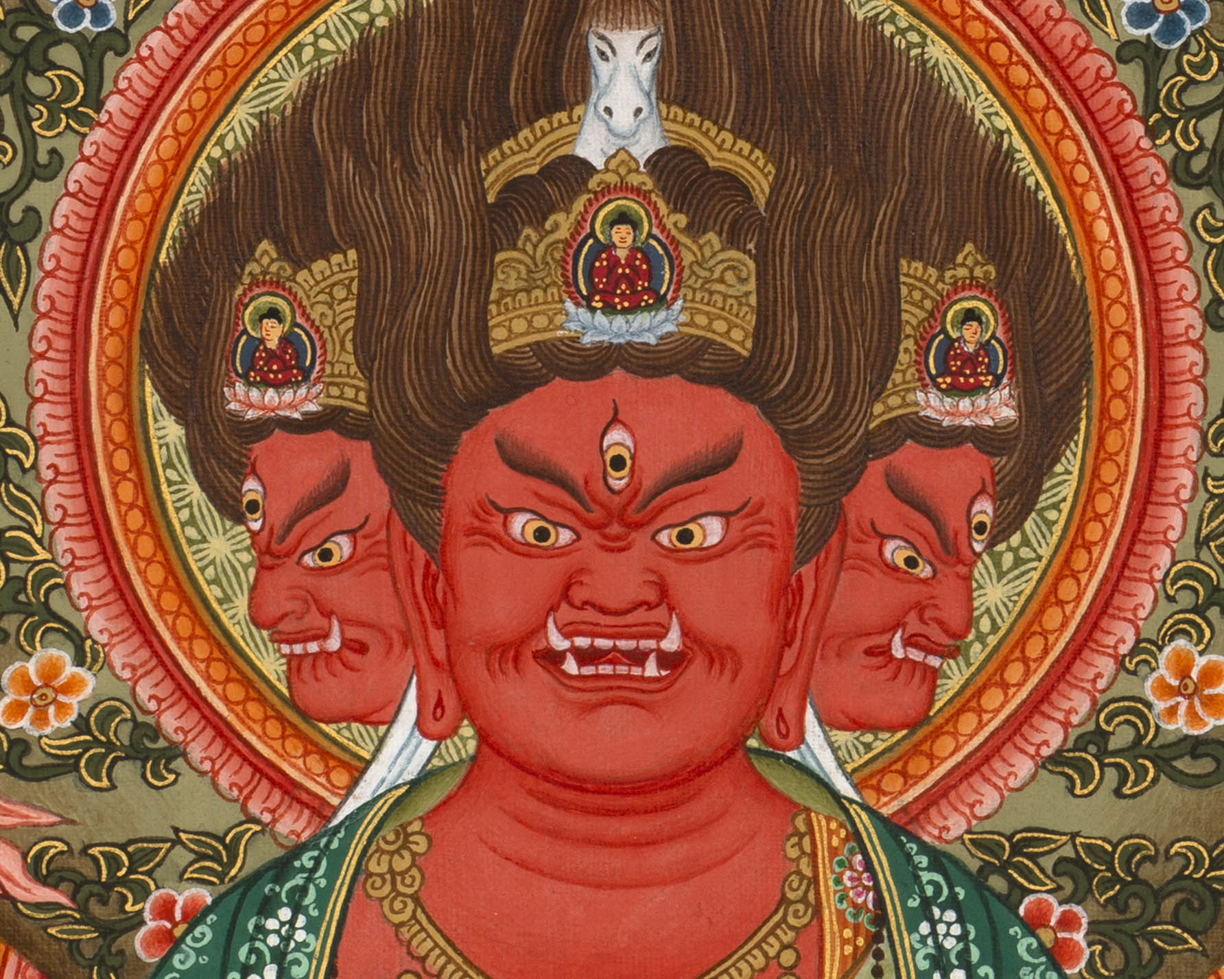 Hayagriva Horse Headed Kannon  | Quality masterpiece Japanese Deity