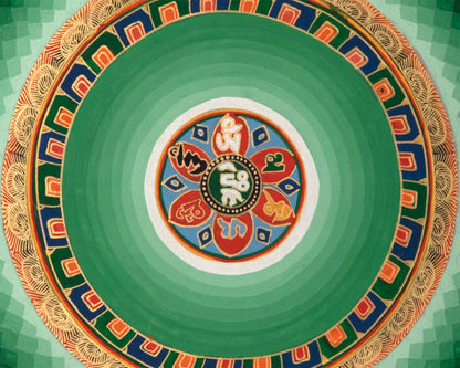 Mandala Thangka | Mantra Mandala | Religious Wall Decors