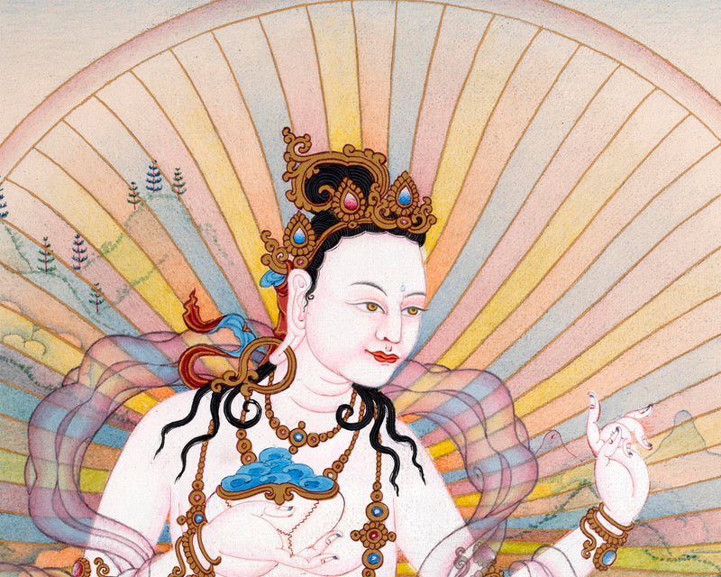 Sukhasiddhi Thangka | Dakini of Magical Illusion