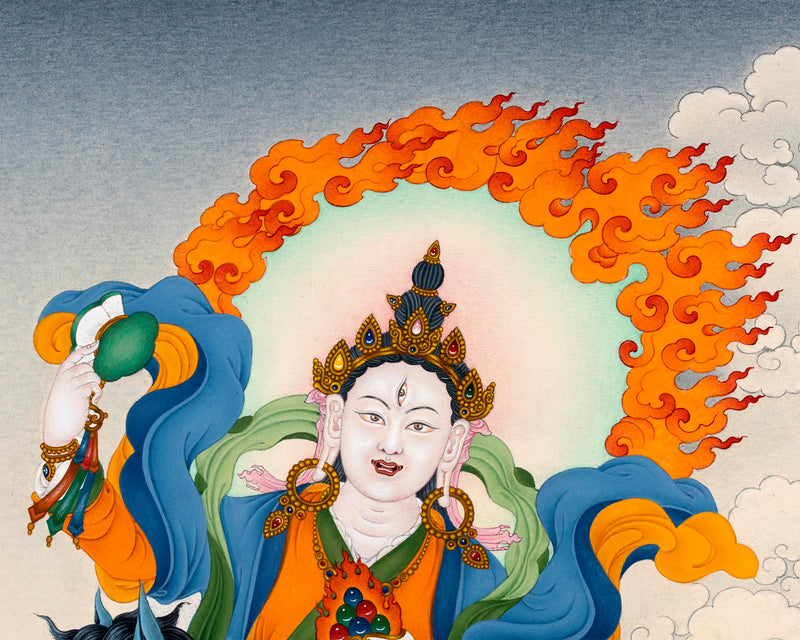 Achi Chokyi Drolma | Dakini Thangka | Tibetan Thangka Prints