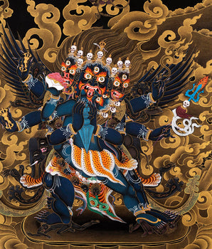 Vajrakilaya Thangka | Tibetan Yidam Art
