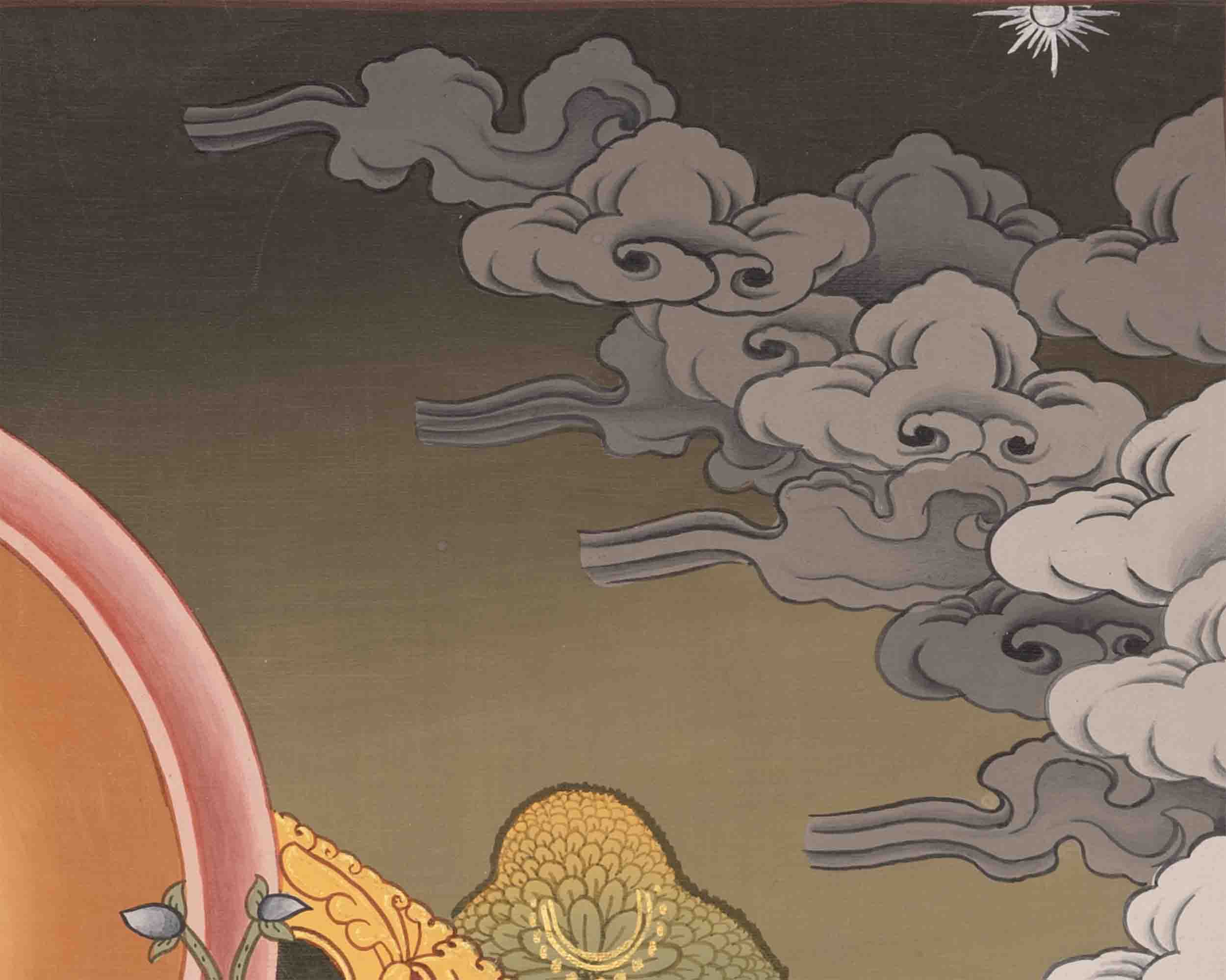 Mother Green Tara | Buddhist Thangka | Wall Decors