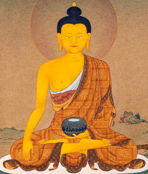 Shakyamuni Buddhist Thangka | Tibetan Buddha Thangka Painting | Himalayan Art