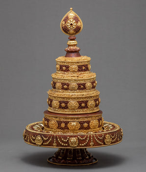 Traditional Rice Offering Mandala