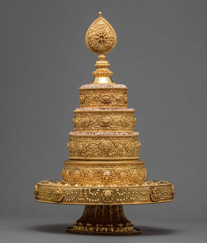 Full gold mandala