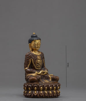 Amitabha Buddha Statue Small | Nepal Buddha Statue | Home Decor