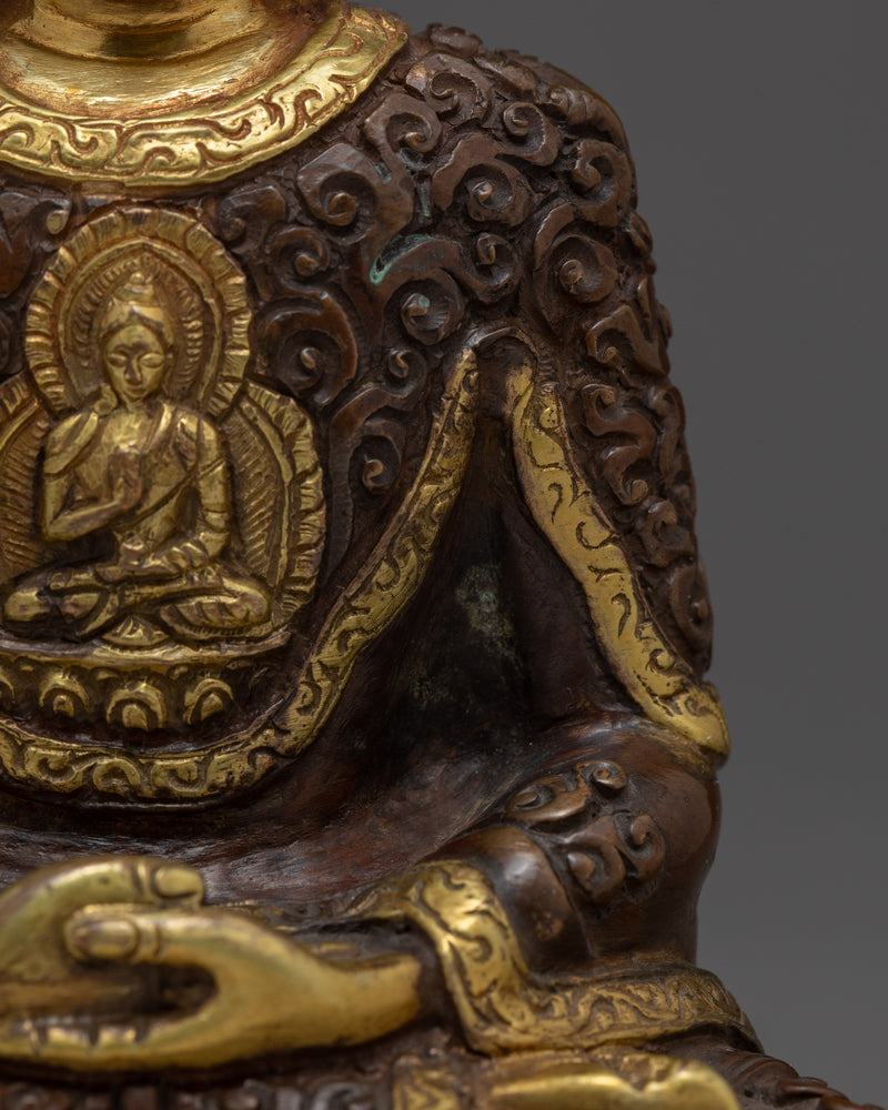 Amitabha Buddha Statue Small | Nepal Buddha Statue | Home Decor