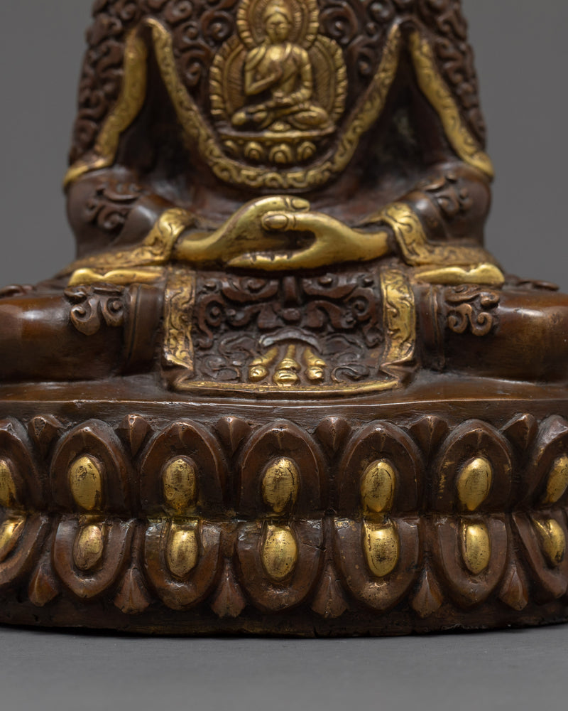 Amitabha Buddha Statue Small | Nepal Buddha Statue | Home Decor