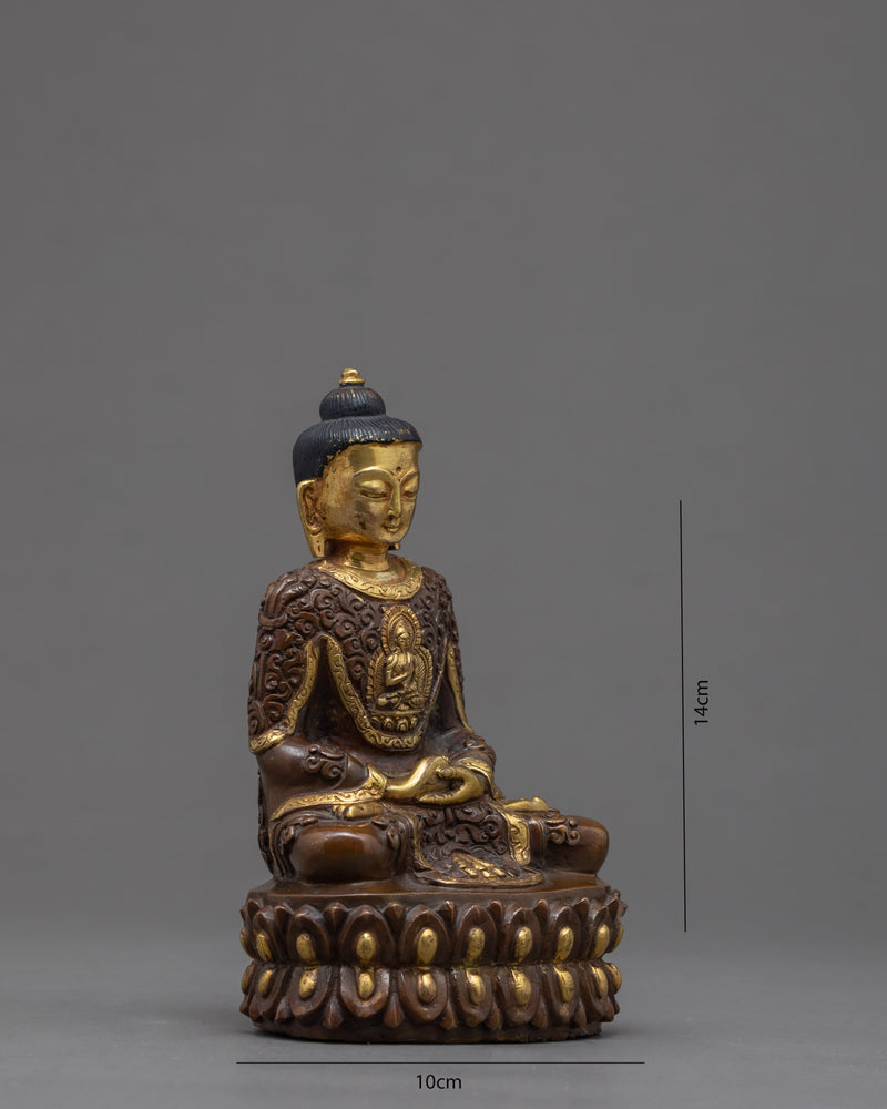 Amitabha Buddha Statue Small | Nepal Buddha Statue | Home Decor