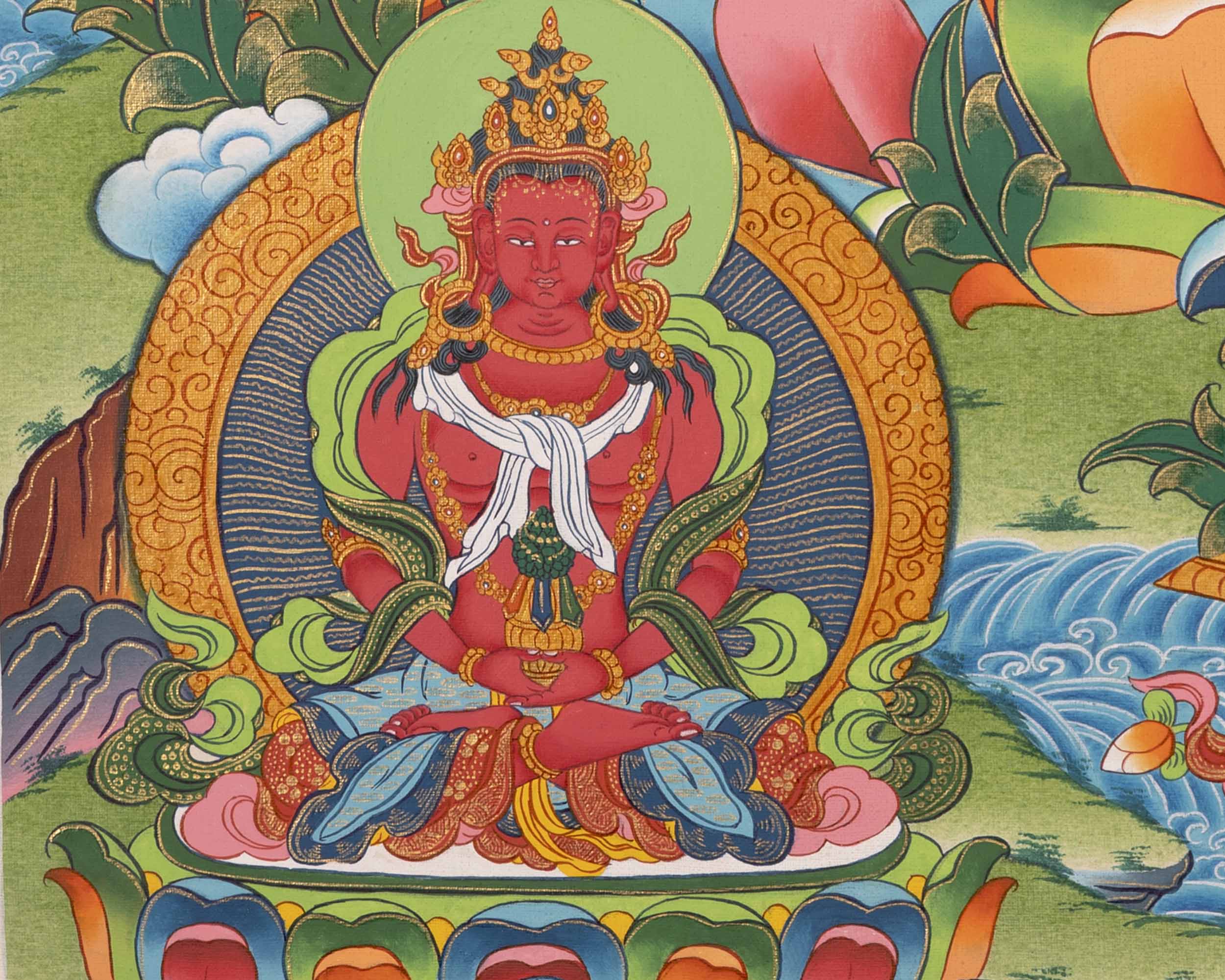 White Tara Thangka | Buddhist Gift Ideas