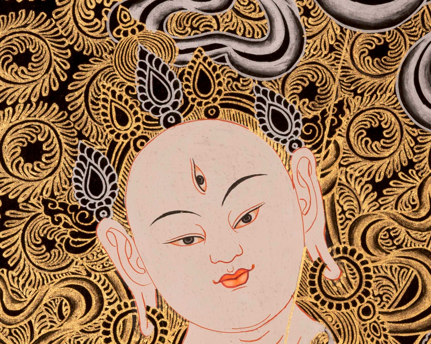 Bodhisattva White Tara | Tibetan Thangka Painting