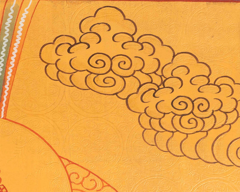 Bodhisattva Avalokiteshvara Chengrezig |  Tibetan Buddhist Thangka