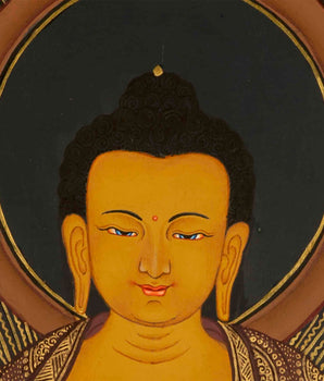 Buddha Shakyamuni Thangka | Wall Hanging Decoration