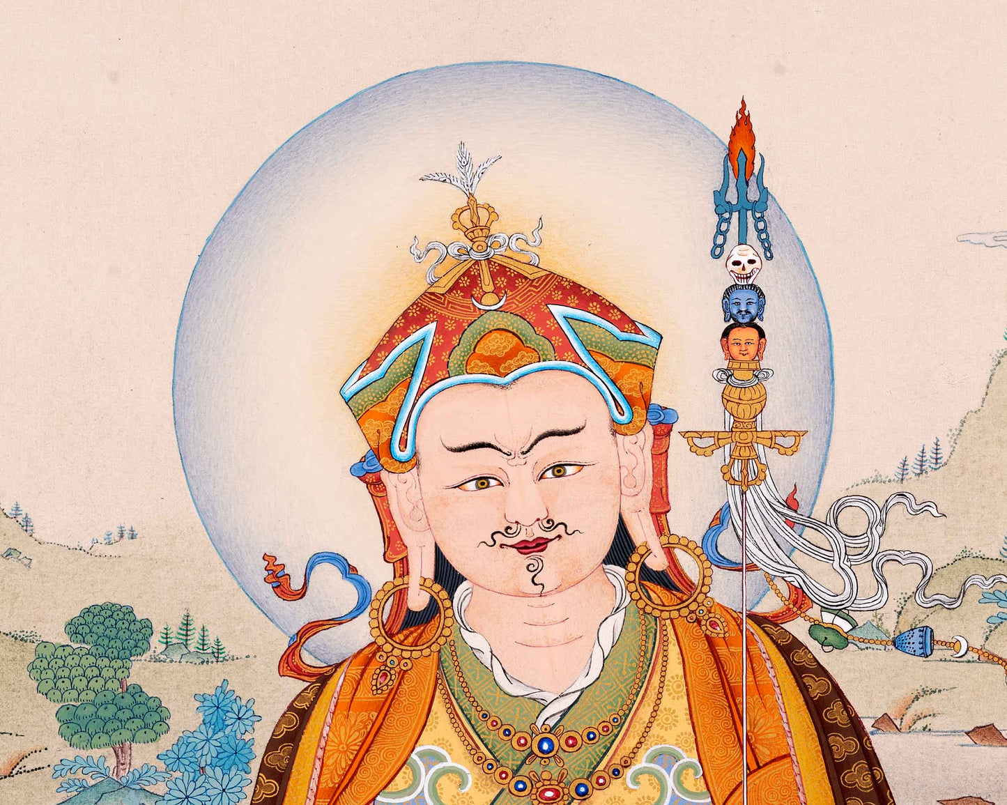 Guru Rinpoche Thangka, Padmasambhava Painting