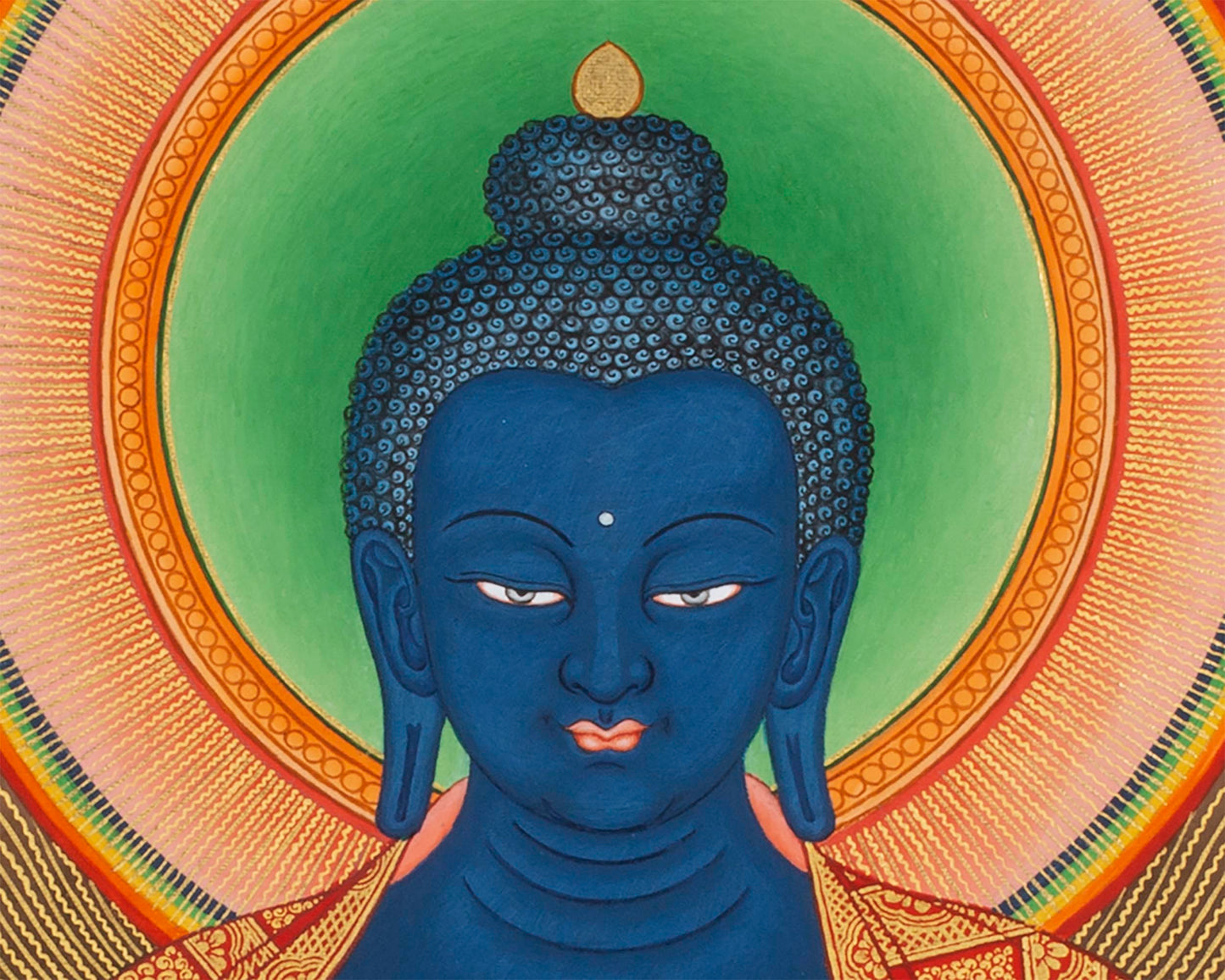 Medicine Buddha | High Quality Thangka Print