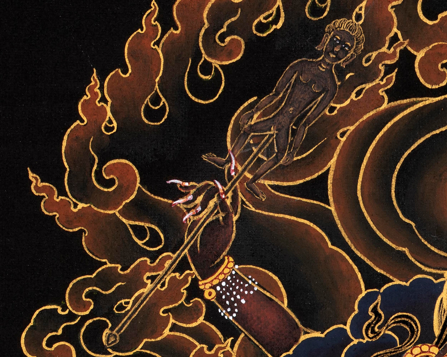 Ekajati Prayer Thangka | Traditional Tibetan Buddhist Painting