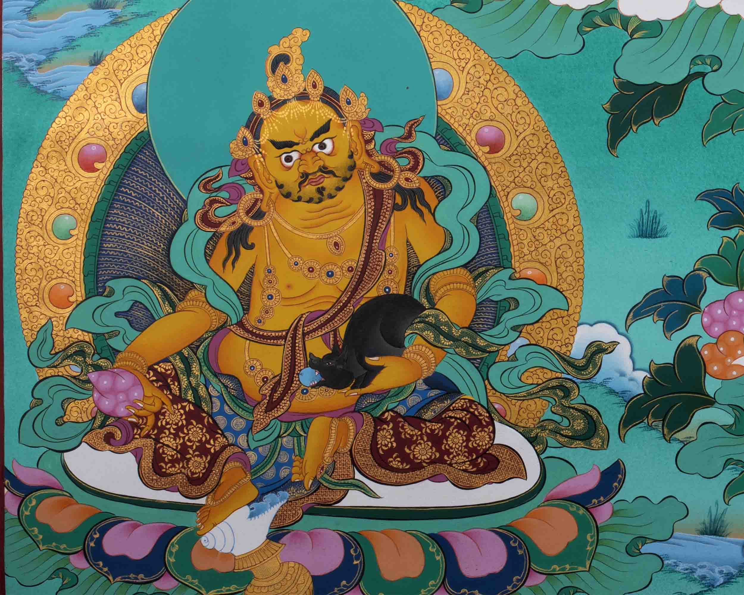 Arya Tara Print | White Tara Thangka | Wall Decoration Print