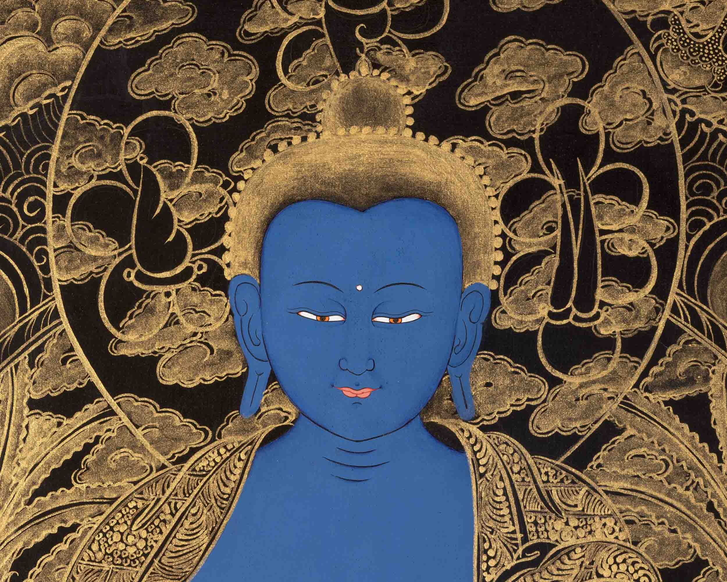 Medicine Buddha | Healing Buddha | Traditional Tibetan Thangka