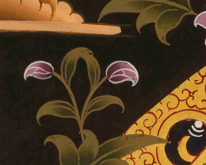 Vajrasattva Thangka | Religious Wall Decoration