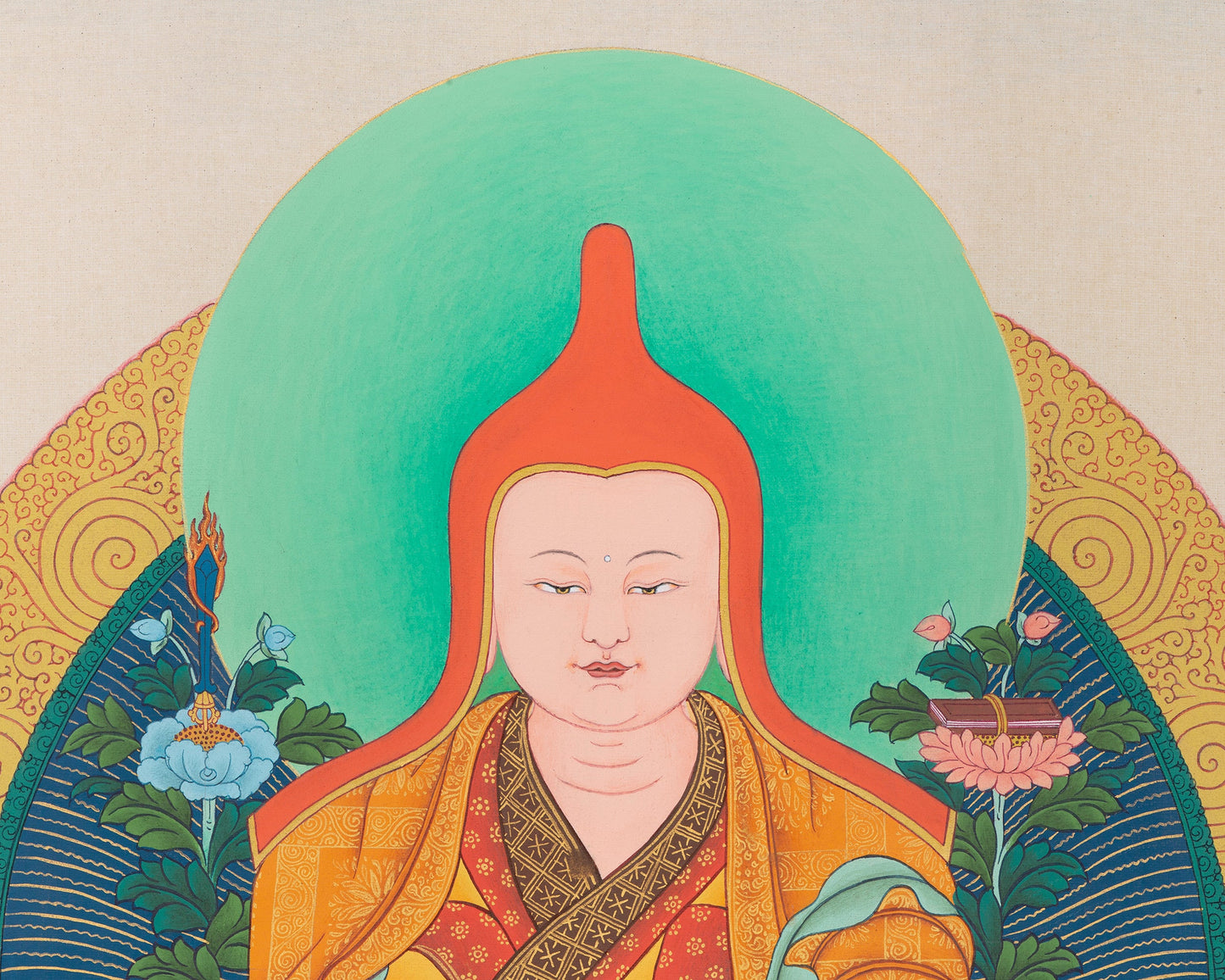 Longchenpa Thangka | Handmade Tibetan Painting