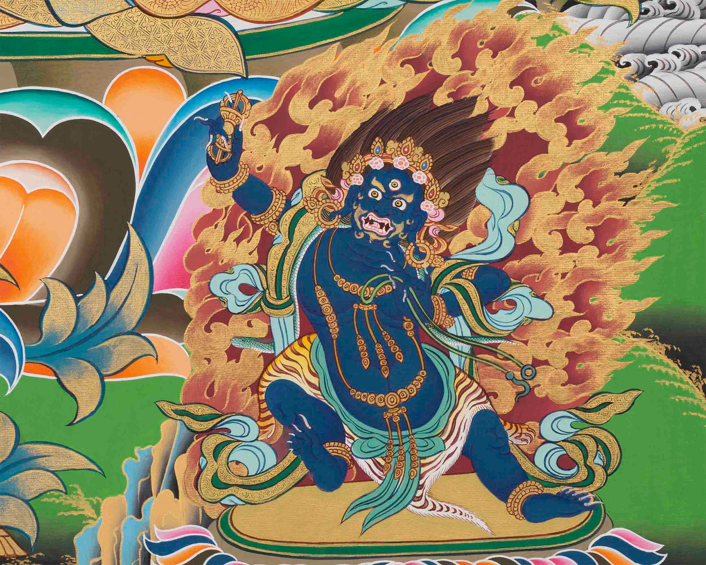 Manjushri Print | Religious Artwork | Wall Decors