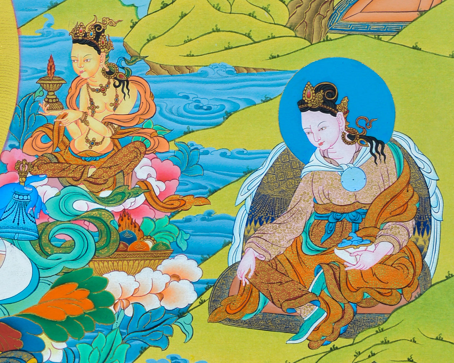 Dorje Chang Thangka | Guru Padmasambhava Eight Manifestations