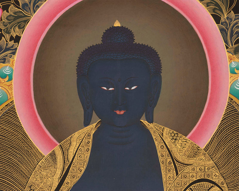 Medicine Buddha Thangka | Hand-Painted Tibetan Thangka