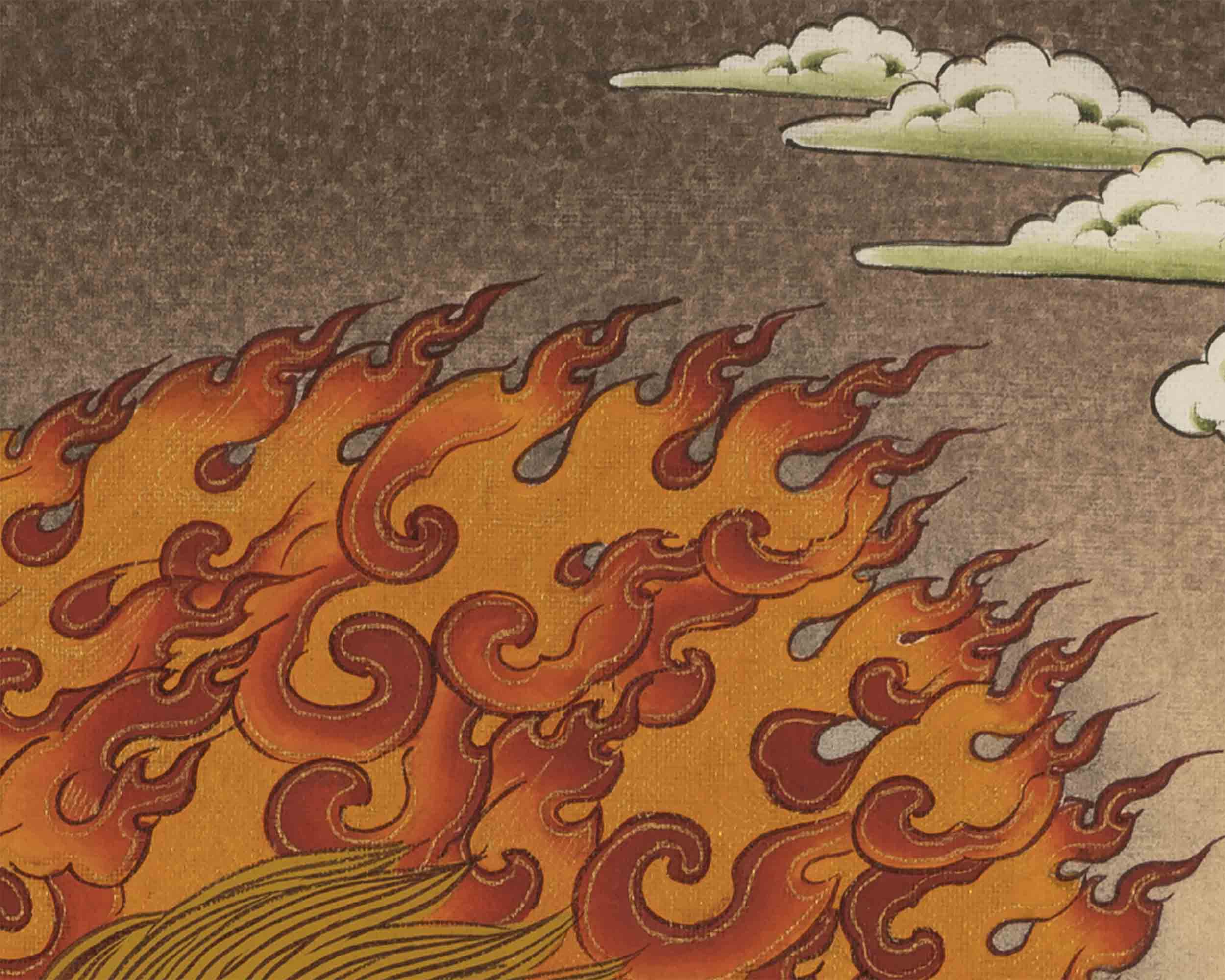 Vajrapani Thangka | Handpainted Thangka