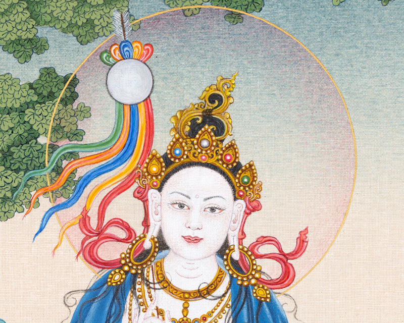 Mandarva Thangka Dakini Digital Print | Dakini Deity | Himalayan wall decor