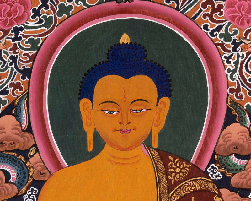 Original Shakyamuni Buddha | Buddhist Religious Thangka Painting