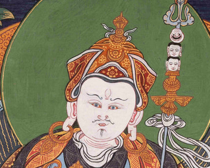 Guru Rinpoche Thangka | Padmasambhava | Religious Wall Decors