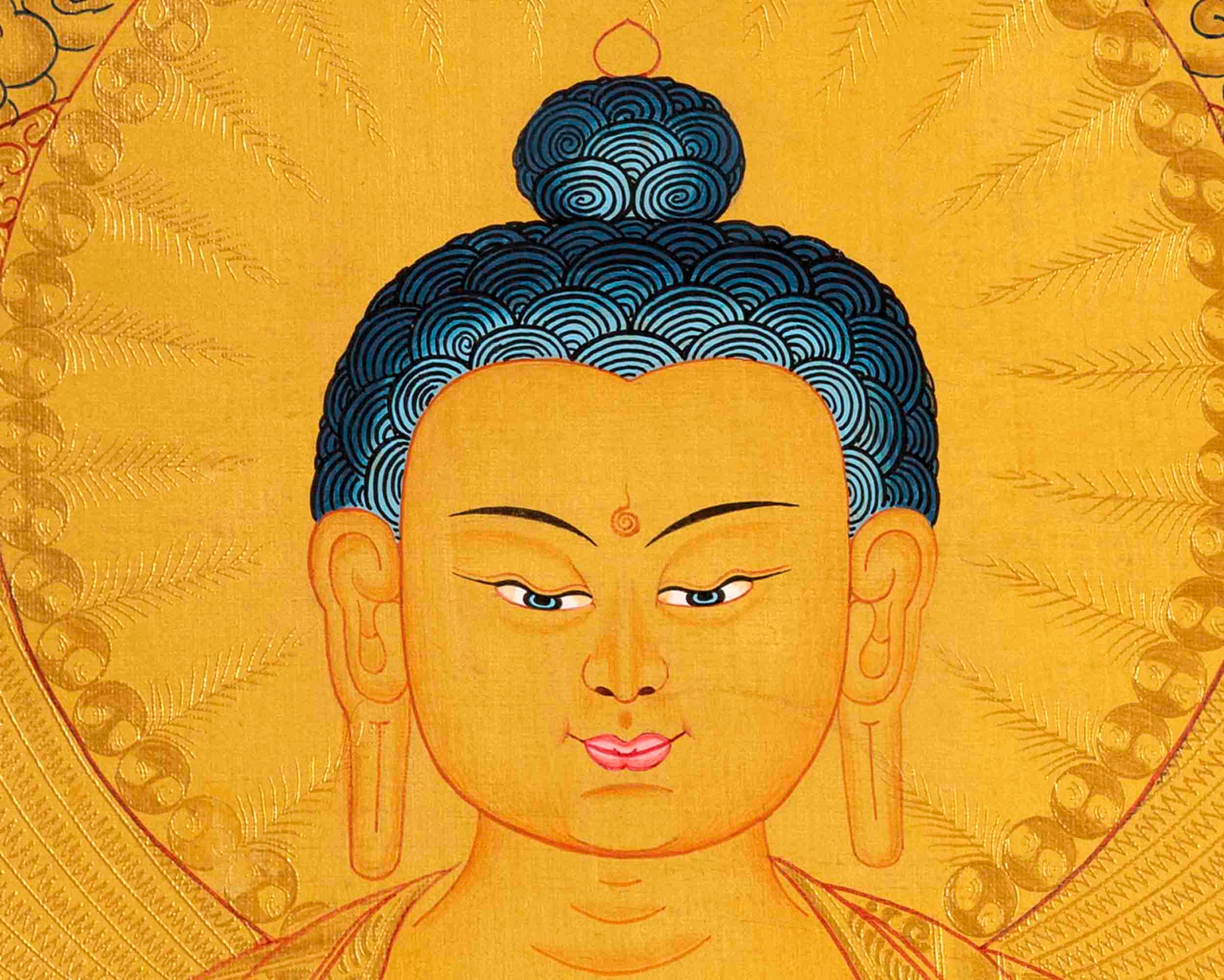 Buddha Shakyamuni Thangka | Yoga Meditation Art