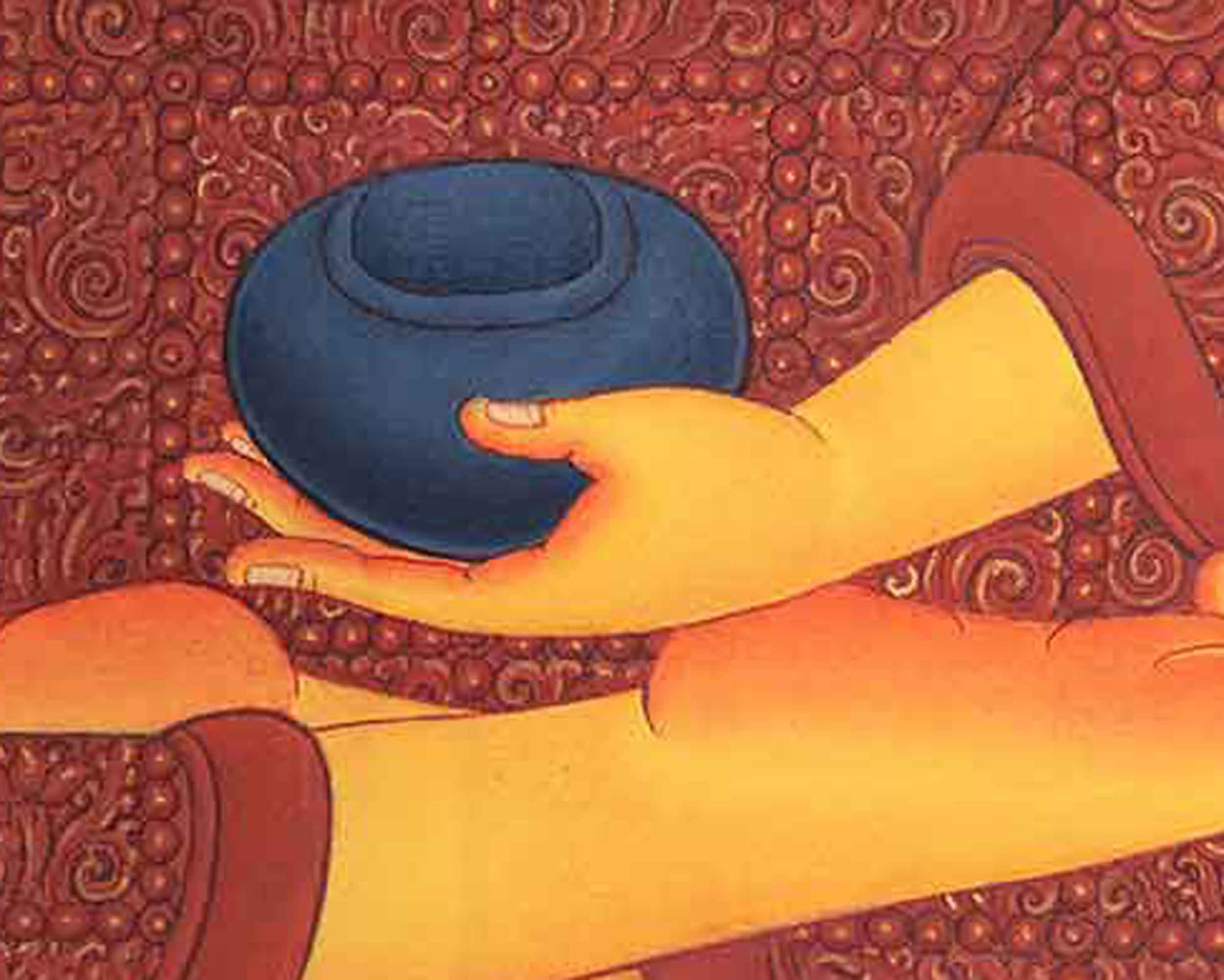 Traditional Buddha Shakyamuni Thangka | Thangka for Enlightenment