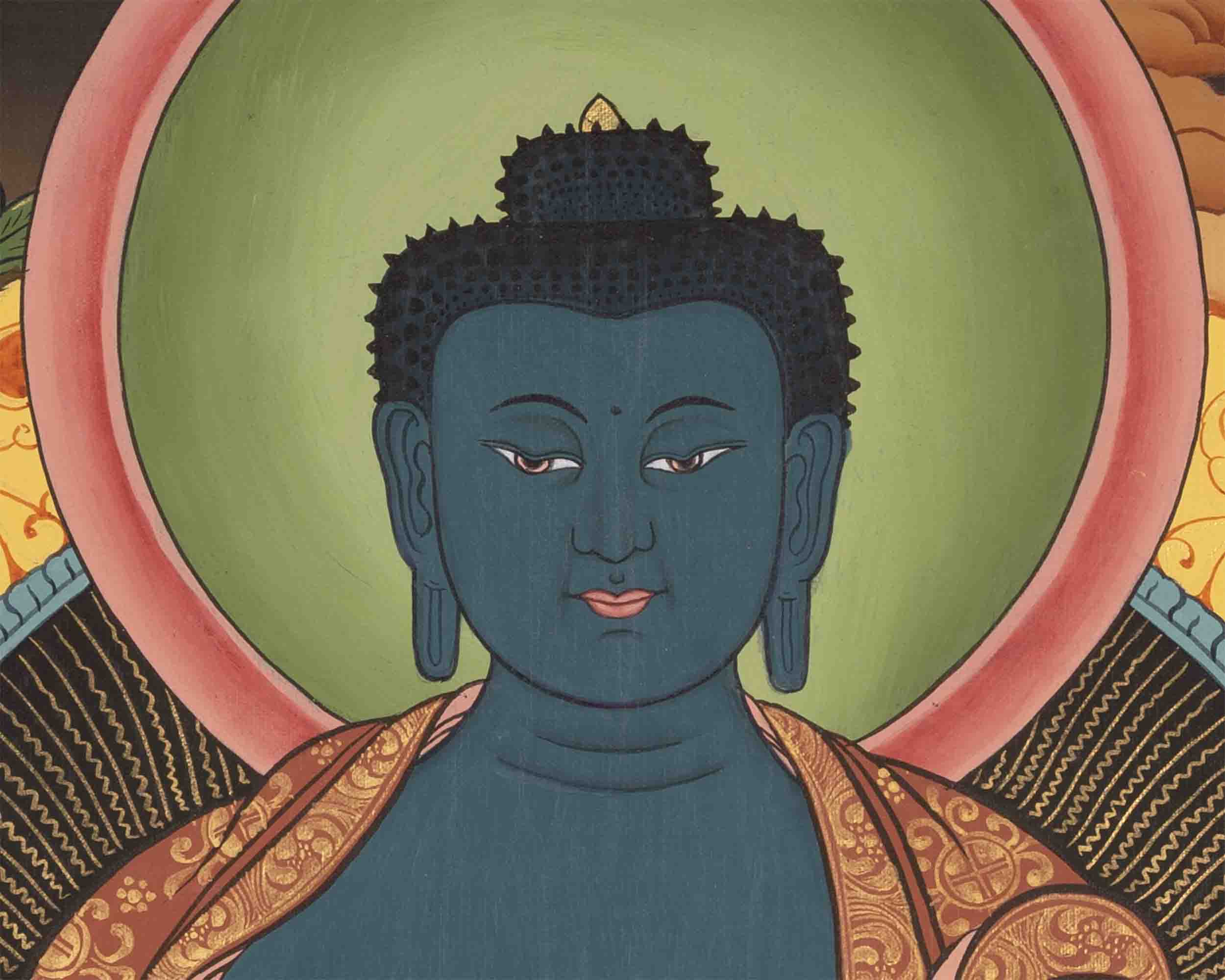 Bhaisajyaguru Thangka | Medicine Buddha | Wall Decors