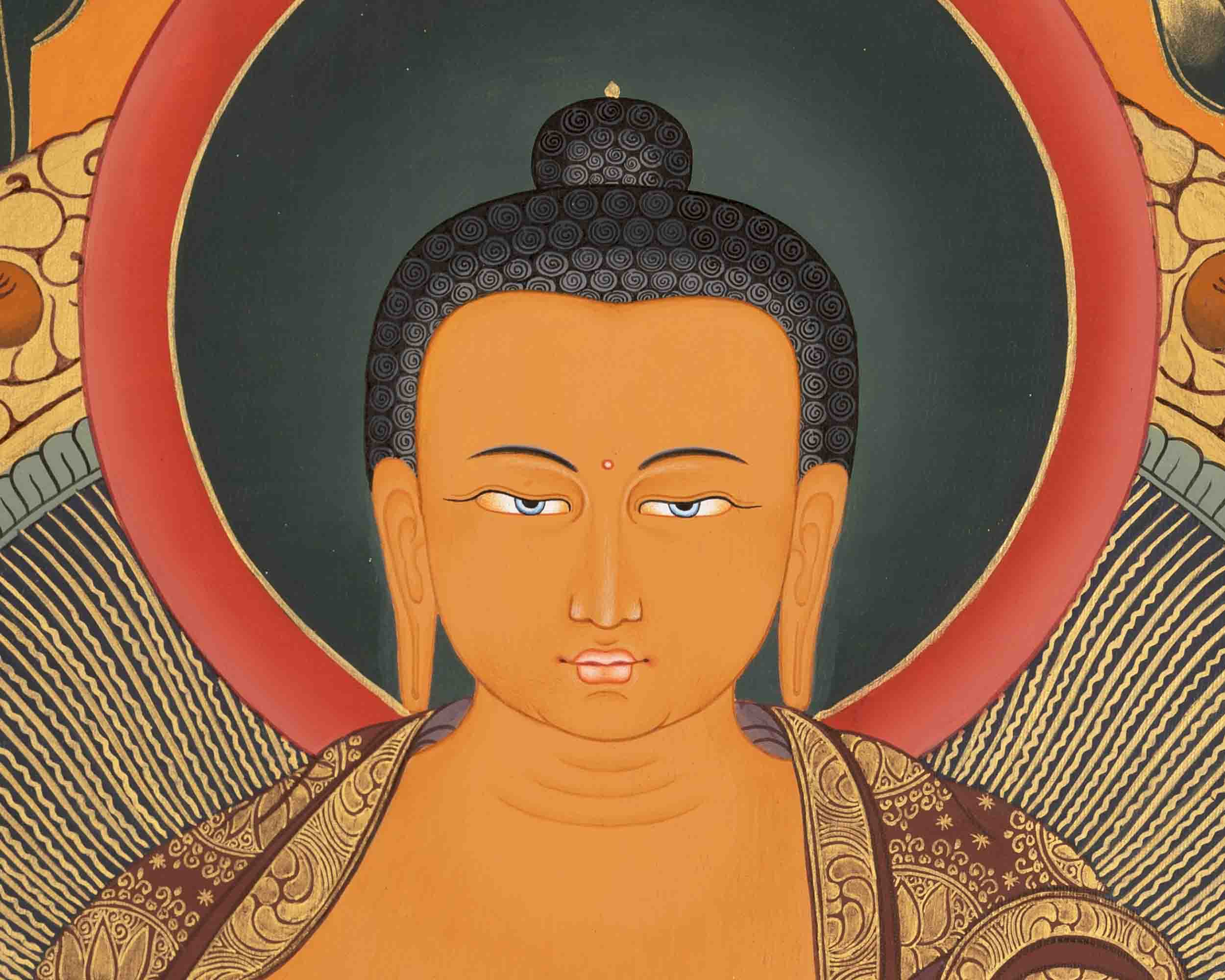 Buddha Shakyamuni Thangka | Home Decoration Art