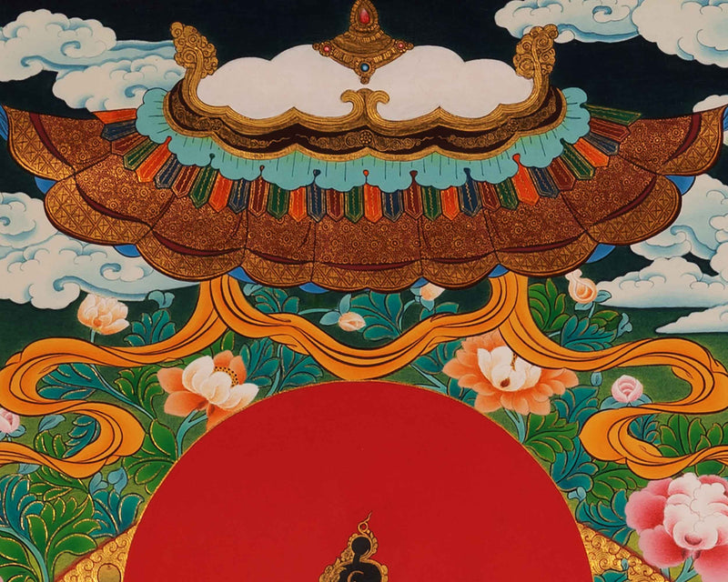 Mother Green Tara Thangka | Traditional Tibetan Buddhist Painting