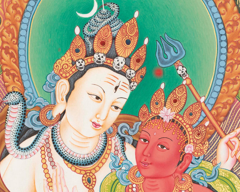 Lord Shiva Prints | Thangka Printing | Digital Wall Decor