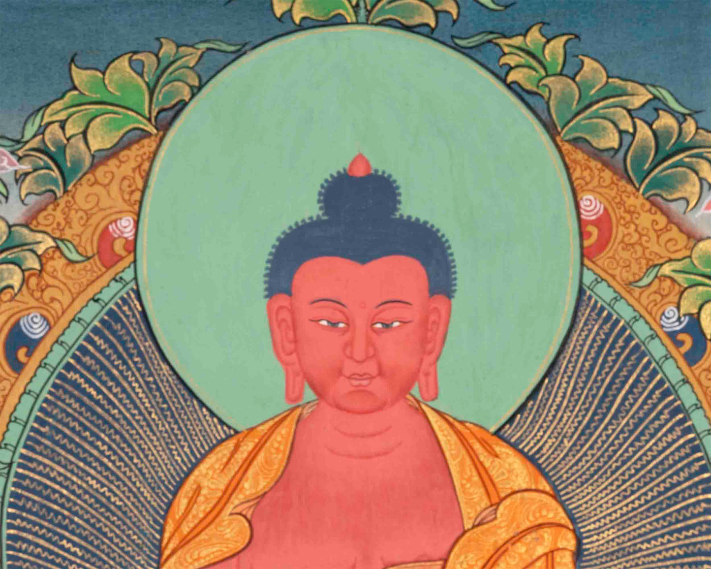 Amitabha Buddha Thangka | Buddhist Traditional Paint | Wall Decors