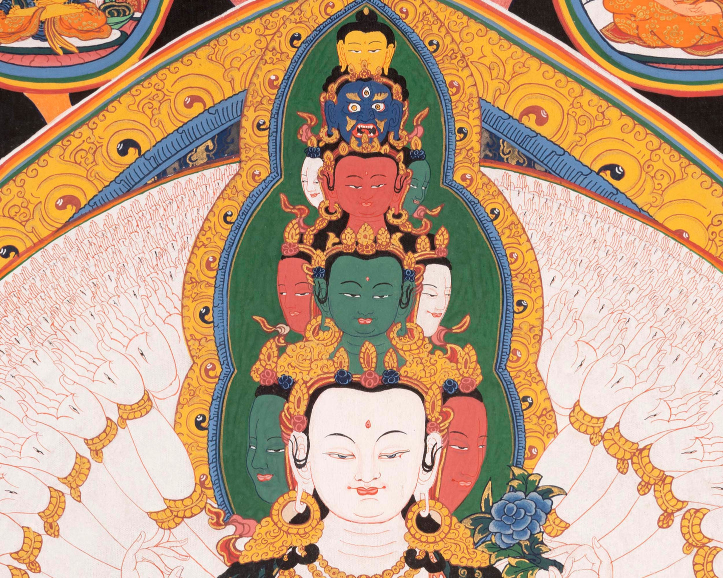 Avalokiteshvara Thangka | Buddhist Painting