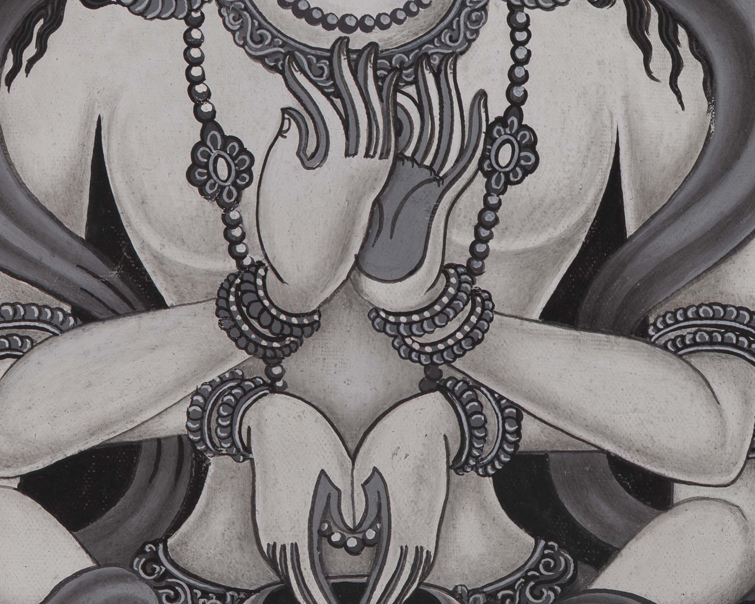 Manjushree Namsangiti Thagnka |  Buddhist Art